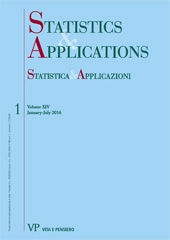 Heft, Statistica & Applicazioni : XIV, 1, 2016, Vita e Pensiero