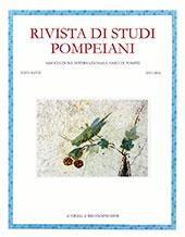 Articolo, La Casa di Championnet I ( VIII 2, 1 ) a Pompei : considerazioni sull'opus scutulatum dell'atrio b e delle fauces a., "L'Erma" di Bretschneider