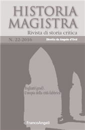 Fascículo, Historia Magistra : rivista di storia critica : 22, 3, 2016, Franco Angeli