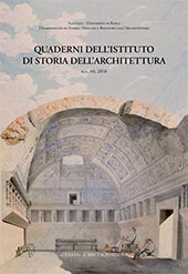 Zeitschrift, Quaderni dell'Istituto di storia dell'architettura, "L'Erma" di Bretschneider