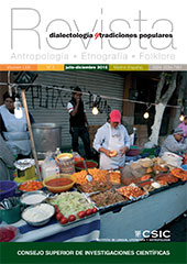 Issue, Revista de dialectología y tradiciones populares : LXXI, 2, 2016, CSIC, Consejo Superior de Investigaciones Científicas