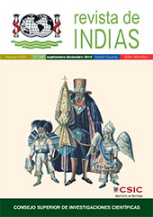 Issue, Revista de Indias : LXXVI, 268, 3, 2016, CSIC, Consejo Superior de Investigaciones Científicas