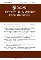 Heft, Letterature d'America : rivista trimestrale : XXXVI, 161/162, 2016, Bulzoni