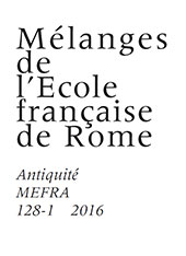 Article, Ideologia suntuaria romana, École française de Rome