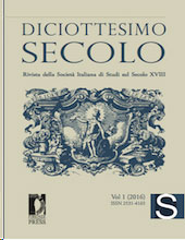 Zeitschrift, Diciottesimo Secolo : rivista della Società Italiana di Studi sul Secolo XVIII, Firenze University Press