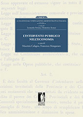 E-book, A 150 anni dall'unificazione amministrativa italiana : studi : vol. V : L'intervento pubblico nell'economia, Firenze University Press