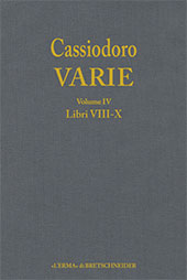 E-book, Varie : volume 4 : Libri VIII-X., Cassiodorus, Senator, approximately 487-approximately 580., "L'Erma" di Bretschneider