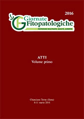 E-book, Giornate Fitopatologiche 2016  : atti : primo volume, Clueb