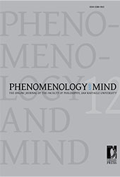 Issue, Phenomenology and Mind : 12, 1, 2017, Firenze University Press
