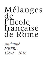Articolo, Il rapporto tra agricoltura e pastorizia nel mondo romano nella storiografia recente, École française de Rome