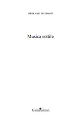 E-book, Musica sottile, De Simone, Girolamo, Guida editori