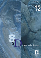 Issue, Storia delle donne : 12, 2016, Firenze University Press