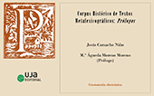E-book, Corpus histórico de textos metalexicográficos : prólogos, Camacho Niño, Jesús, Universidad de Jaén