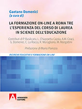 eBook, La formazione on-line a Roma Tre : l'esperienza del corso di laurea in scienze dell'educazione, Armando