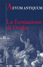 Artículo, Ovidio a scuola : rileggendo Seneca il Vecchio, Controversiae II 2, 8-12, Vita e Pensiero