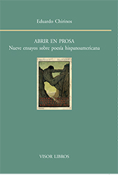 E-book, Abrir en prosa : (nueve ensayos sobre poesía hispanoamericana), Visor Libros