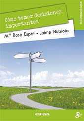 eBook, Cómo tomar decisiones importantes, Espot, María Rosa, EUNSA