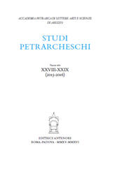 Article, L'incontro di due mondi : il cancelliere imperiale Giovanni di Neumarkt e Petrarca, Antenore