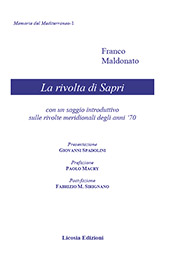 E-book, La rivolta di Sapri : con un saggio introduttivo sulle rivolte meridionali degli anni '70, Licosia edizioni