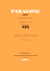 Fascicolo, Paragone : rivista mensile di arte figurativa e letteratura. Arte : LXVII, 125, 2016, Mandragora