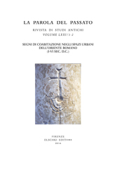 Fascículo, La parola del passato : rivista di studi antichi : LXXI, 1/2, 2016, L.S. Olschki