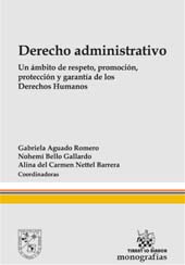 E-book, Derecho administrativo : un ámbito de respeto, promoción, protección y garantía de los Derechos Humanos, Tirant lo Blanch
