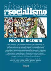 Issue, Alternative per il socialismo : bimestrale di politica e cultura : 41, 4, 2016, Edizioni Alternative Lapis
