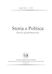 Heft, Storia e politica : rivista quadrimestrale : VIII, 2, 2016, Editoriale Scientifica