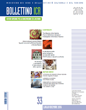 Issue, Bollettino ICR : Istituto Superiore per la Conservazione ed il Restauro : 33, 2, 2016, Nardini