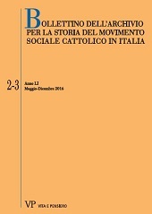 Artículo, Il magistero sociale della Conferenza episcopale italiana, Vita e Pensiero