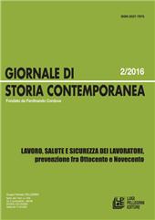 Heft, Giornale di storia contemporanea : 2, 2016, Pellegrini