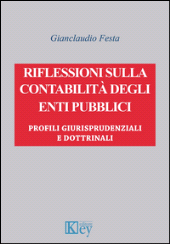 eBook, Riflessioni sulla contabilità degli enti pubblici : profili giurisprudenziali e dottrinali, Key editore