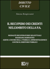 E-book, Il recupero dei crediti nell'ambito della P.A. : modalità recuperatorie nell'attuale panorama normativo : azioni a favore della pubblica amministrazione e contro il debitore pubblico, Key editore