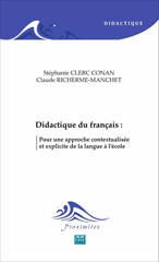 E-book, Didactique du français : pour une approche contextualisée et explicite de la langue à l'école, EME Editions
