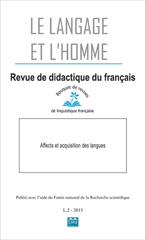 E-book, Affects et acquisition des langues : 2015 - 50.2., EME éditions