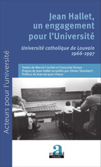 E-book, Jean Hallet, un engagement pour l'Université : Université catholique de Louvain 1966-1997, Academia