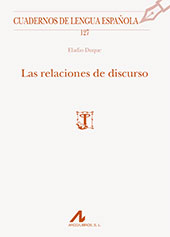 E-book, Las relaciones de discurso, Duque, Eladio, Arco/Libros