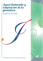 E-book, Input destacado y adquisición de la gramática, Fernández, Claudia R., Arco/Libros