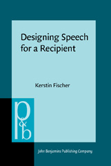 E-book, Designing Speech for a Recipient, John Benjamins Publishing Company