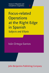 E-book, Focus-related Operations at the Right Edge in Spanish, John Benjamins Publishing Company