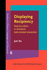 E-book, Displaying Recipiency, John Benjamins Publishing Company