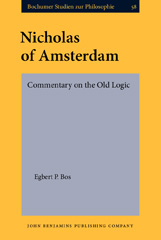 eBook, Nicholas of Amsterdam, John Benjamins Publishing Company