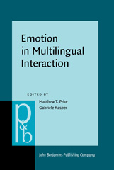 E-book, Emotion in Multilingual Interaction, John Benjamins Publishing Company