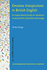 E-book, Emotive Interjections in British English, John Benjamins Publishing Company