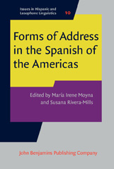 E-book, Forms of Address in the Spanish of the Americas, John Benjamins Publishing Company
