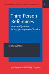 eBook, Third Person References, John Benjamins Publishing Company