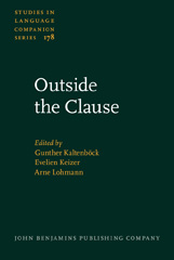 E-book, Outside the Clause, John Benjamins Publishing Company