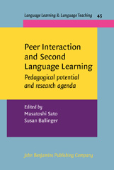 Peer Interaction and Second Language Learning - Ballinger, Susan - Sato ...