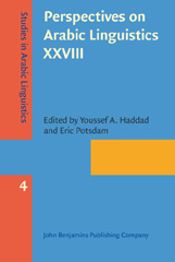 E-book, Perspectives on Arabic Linguistics XXVIII, John Benjamins Publishing Company