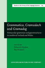 E-book, Grammatica, Gramadach and Gramadeg, John Benjamins Publishing Company